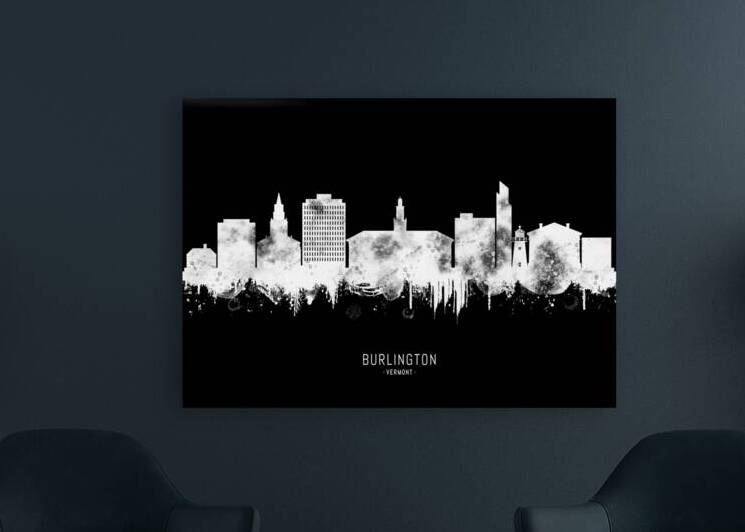 Burlington Vermont BW by Towseef Dar