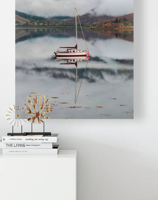 Moored on Loch Duich by Dave Bowman