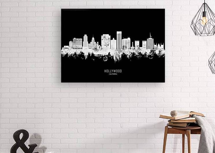 Hollywood California BW by Towseef Dar