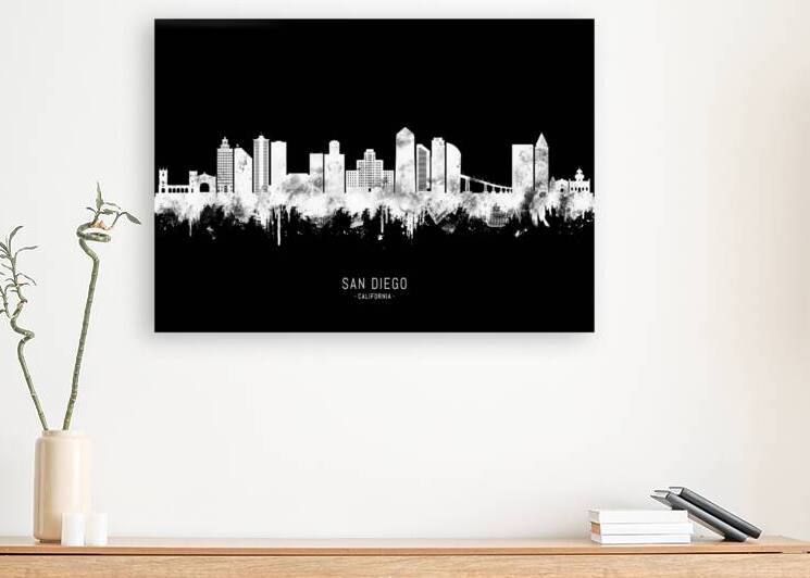 San Diego California BW by Towseef Dar