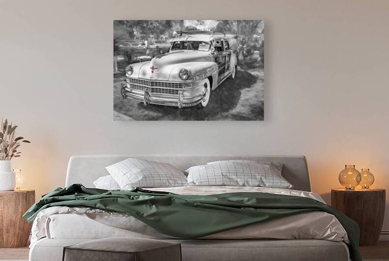 1947 Tan Chrysler Town And Country Sedan 4 Door X1 7 by Rich Franco