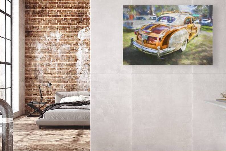 1947 Tan Chrysler Town And Country Sedan 4 Door X1 11 by Rich Franco