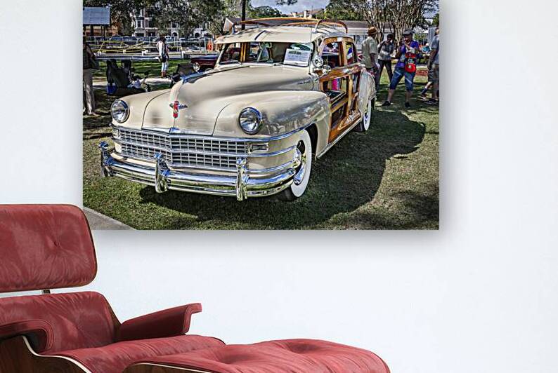 1947 Tan Chrysler Town And Country Sedan 4 Door X1 17 by Rich Franco