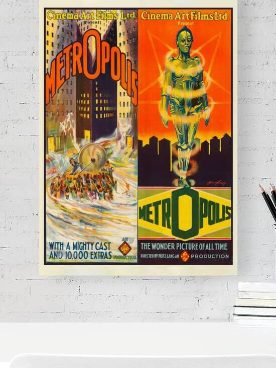 Metropolis Custom Poster by Vintage Poster Prints
