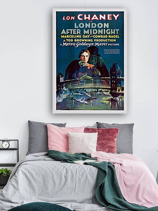 London After Midnight Vintage Movie Poster by Vintage Poster Prints