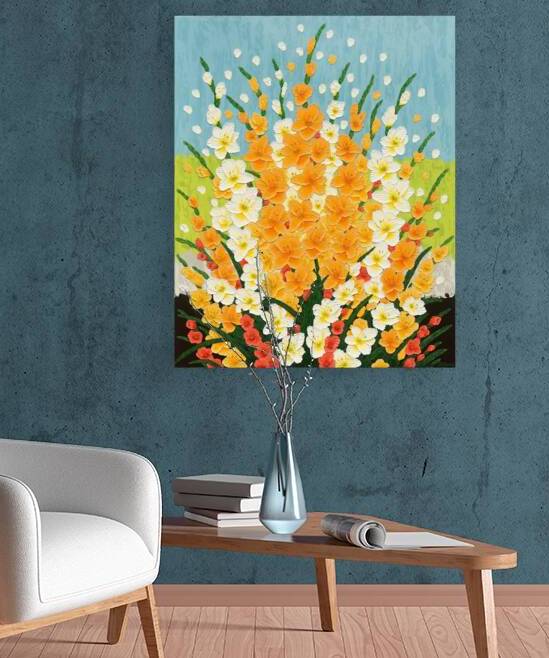 Gladiolas by Barbara K Spraul