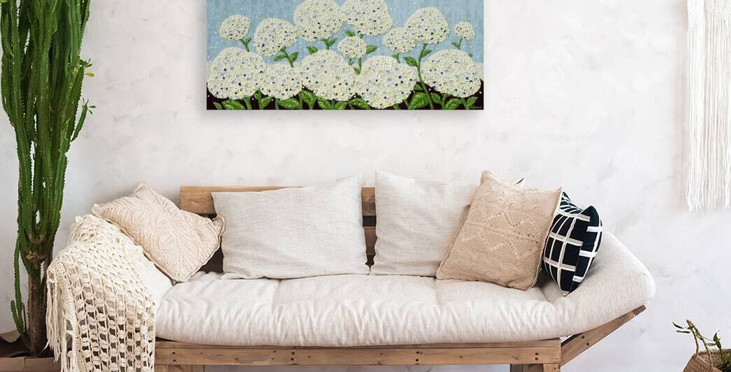 Hydrangeas by Barbara K Spraul