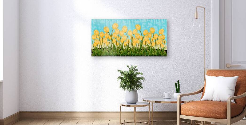 Yellow Tulips by Barbara K Spraul