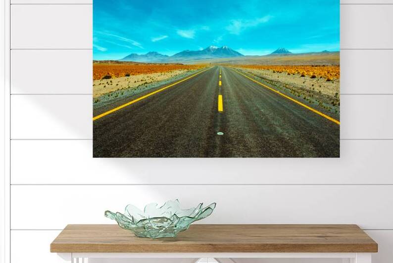 Road To Atacama Desert Antofagasta Chile by One Simple Gallery