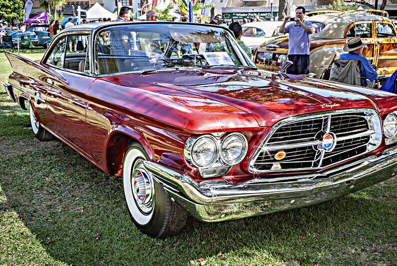 1960 Red Chrysler 300 F 2DR Hardtop X1 20 by Rich Franco