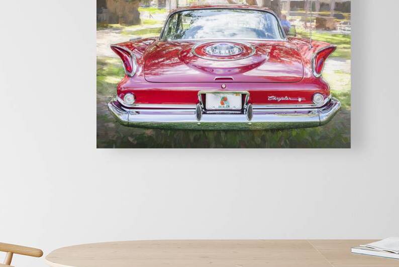 1960 Red Chrysler 300 F 2DR Hardtop X1 21 by Rich Franco