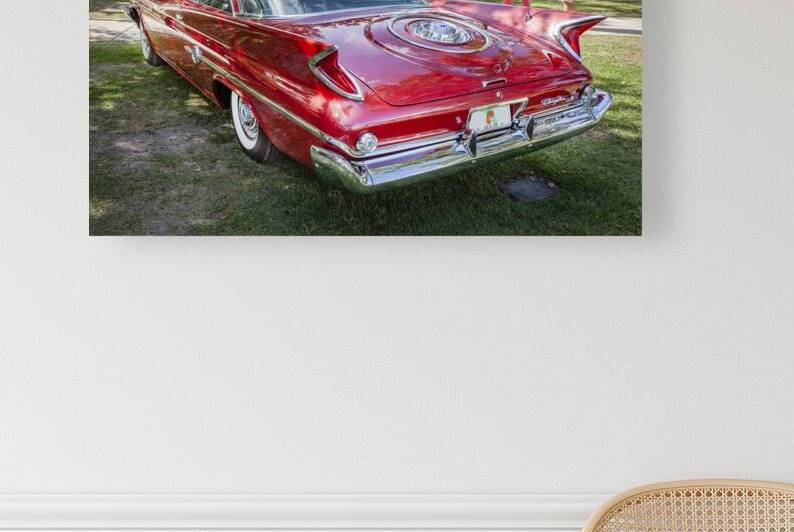 1960 Red Chrysler 300 F 2DR Hardtop X1 22 by Rich Franco