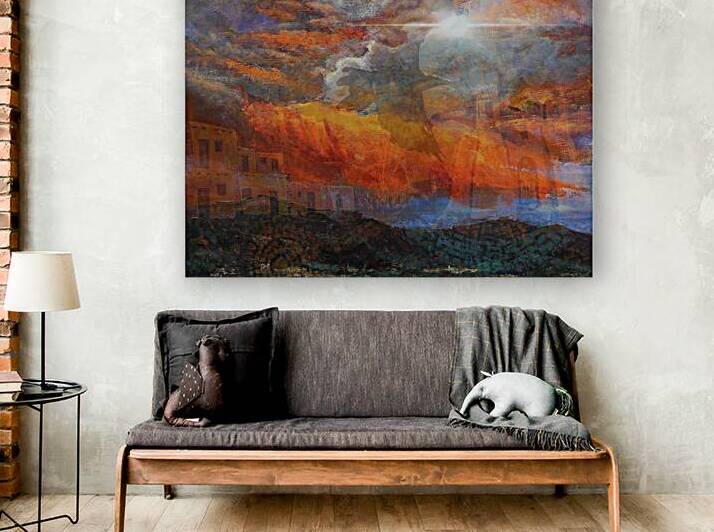 Spirit of Santa Fe by Tom McGee Art  Landscapes Reimmagined