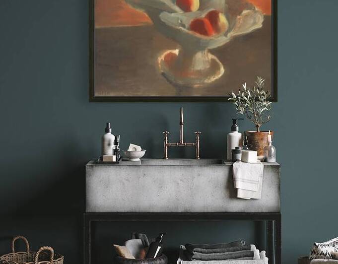 Apples in White Bowl  by Row One Brand