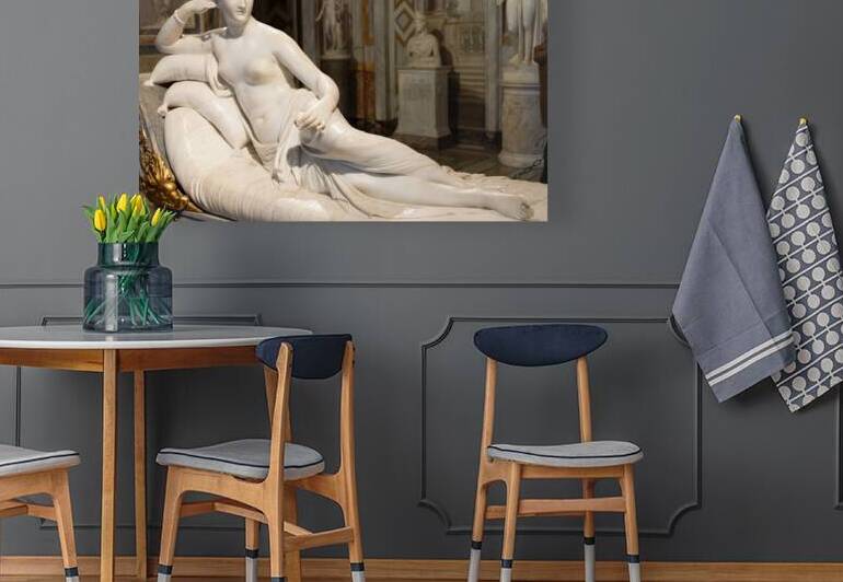 Rome Italy - Paolina Borghese Bonaparte as Venus Victrix by sc by Paolo Modena