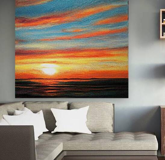 sunset 11 by Modern art