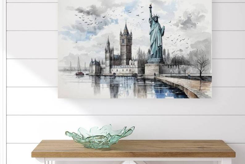 Iconic Skylines Unite - GIA2401-0369-WAT by JordiCarrio