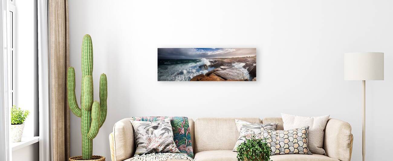 Atlantic Ocean Meets Rock  by Frank Wilson