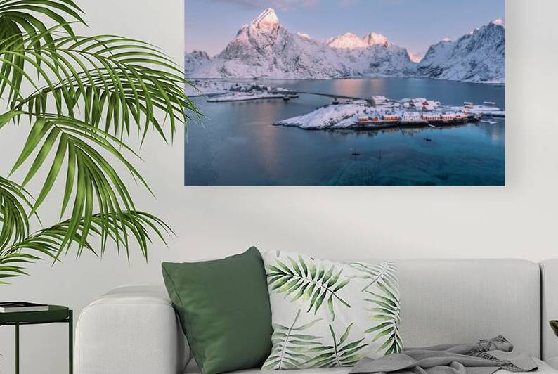 Sunrise in Loften Islands by Andreas Wonisch