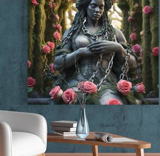 Rose in the Garden by Winston Lloyd