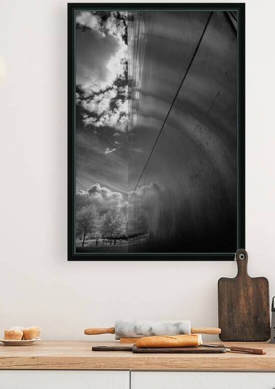 Reflective Harmony in Monochrome by Dream World Images