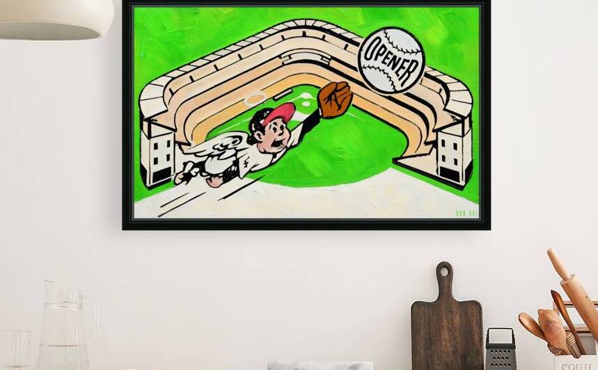 1966 california angels ticket remix by Row One Brand