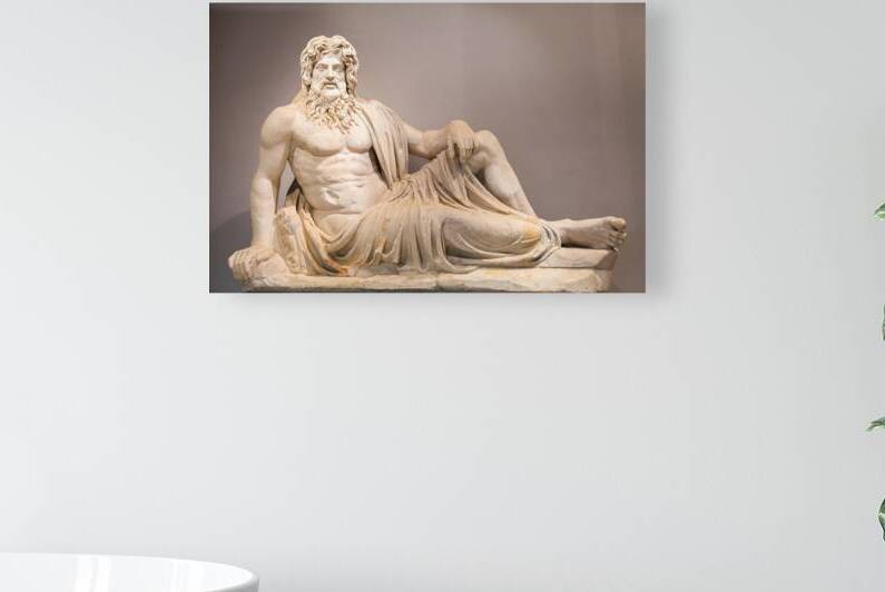 Rome Vatican City - Vatican Museums Statue of Oceanus by Paolo Modena