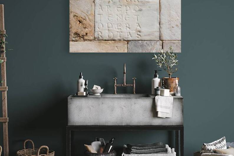 Facade of Siena Cathedral Italy. The magic Sator square esoter by Paolo Modena