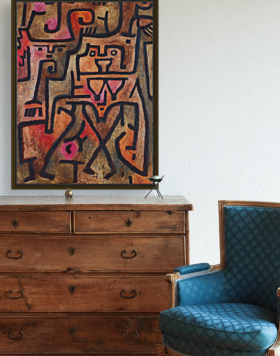 Forest Witches by Paul Klee