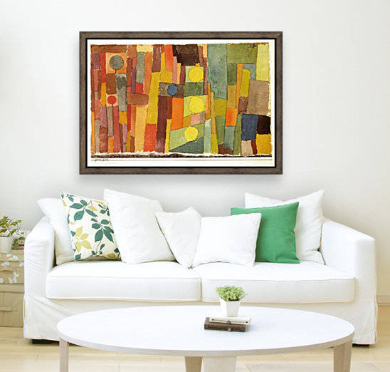 In the style of kairouan by Paul Klee