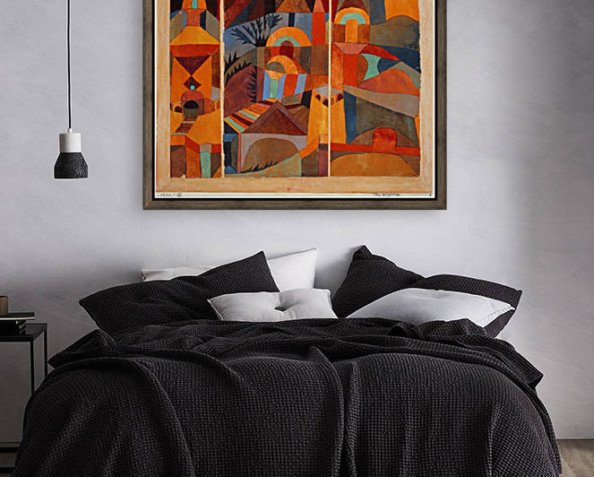 Tempelgarten by Paul Klee