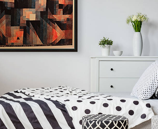 Gradation Red by Paul Klee