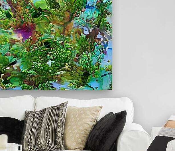 swirling jungle by Luciano