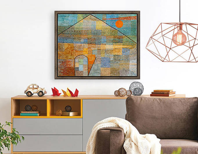 To the parnassus by Paul Klee