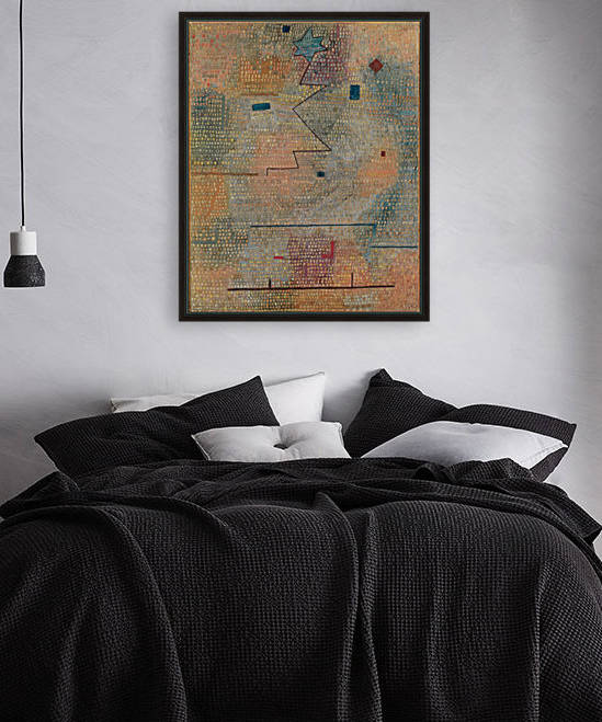 Aufgehender stern by Paul Klee