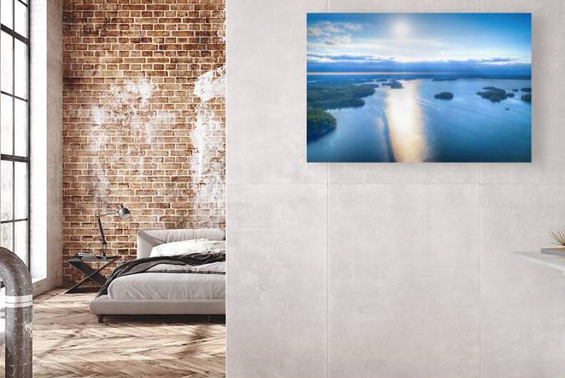 Sunset on Rosseau by Eden Remme Watt