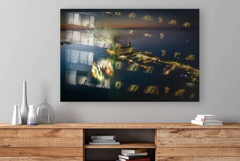 Historic Collingwood Harbour on Canada Day by Eden Remme Watt