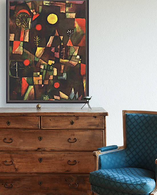 Full Moon by Paul Klee