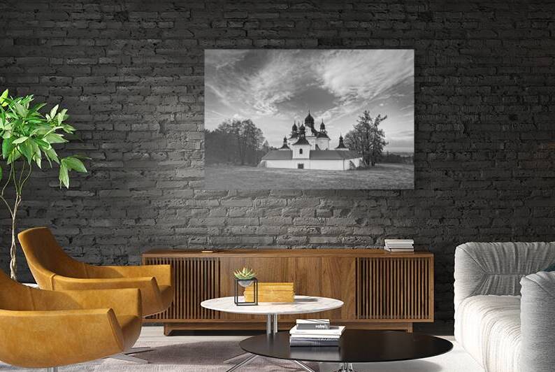 Pilgrimage Church of the Holy Trinity - Bohemia - BW by KarelStellnerPhoto