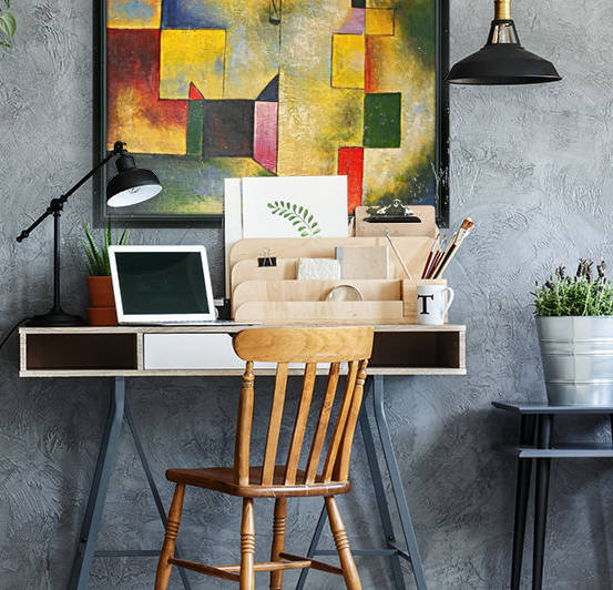 Red Ballroom by Paul Klee