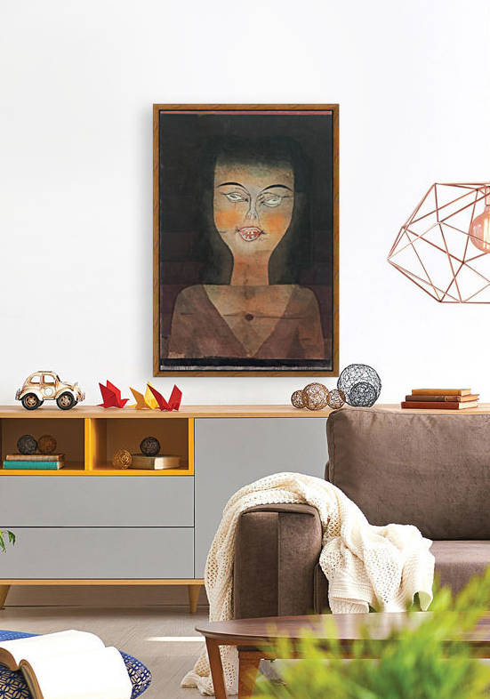 Possessed girl by Paul Klee