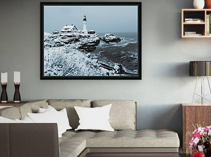 Snow on the Roof by Dave Therrien