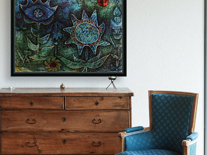 Flowers of the night by Paul Klee