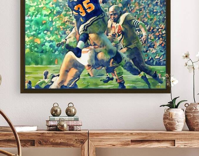 1958 LA Rams Art by Row One Brand