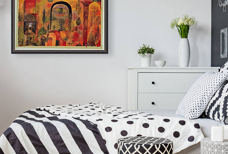 The eagle by Paul Klee