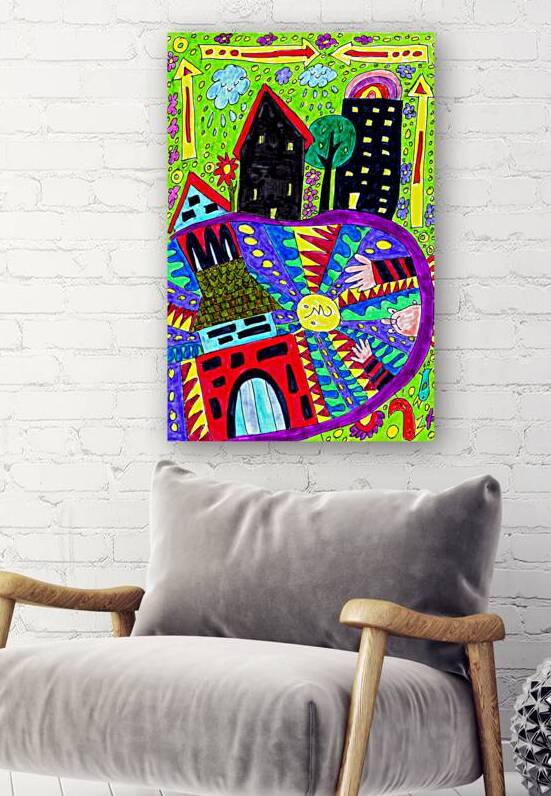 Abstract Doodle Art Chaos by Catriona Roberts Nature Photography and Designs