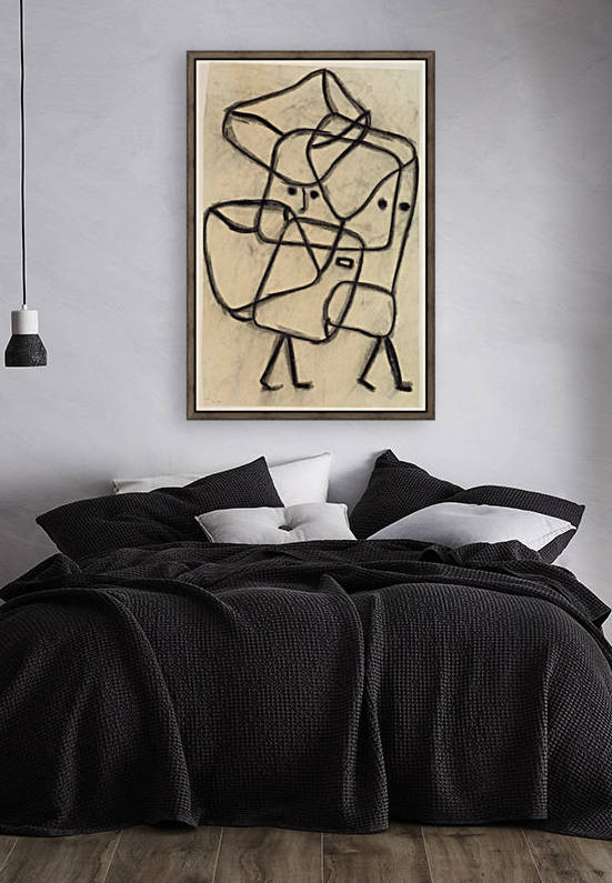 Burdened children by Paul Klee