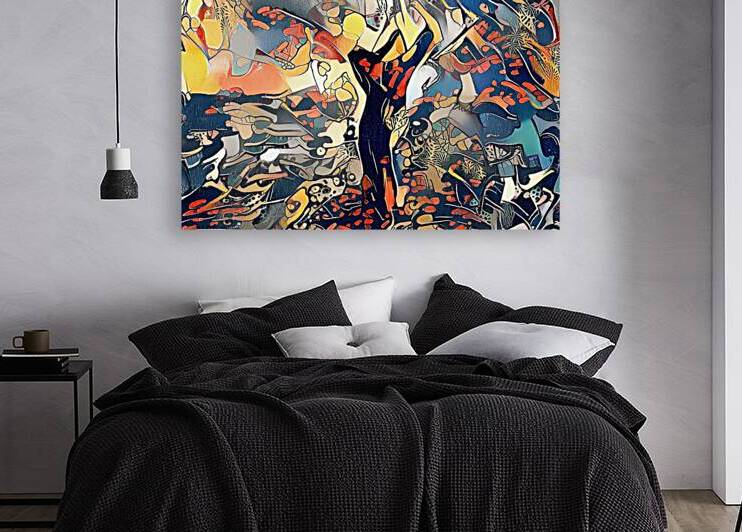  triumphant embrace by Luciano