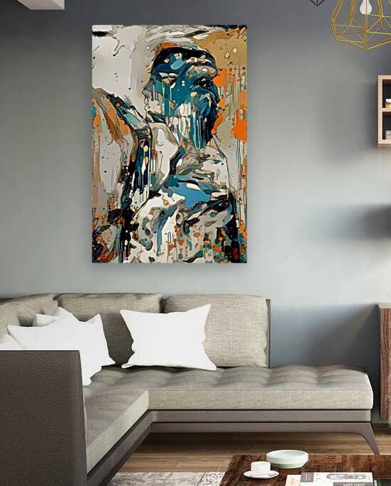 Two figures by Luciano