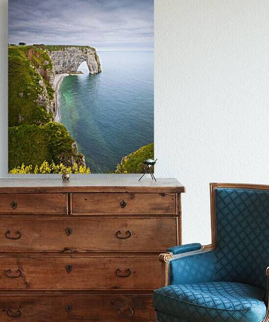 La Manneporte arch in Etretat by Stefano Orazzini